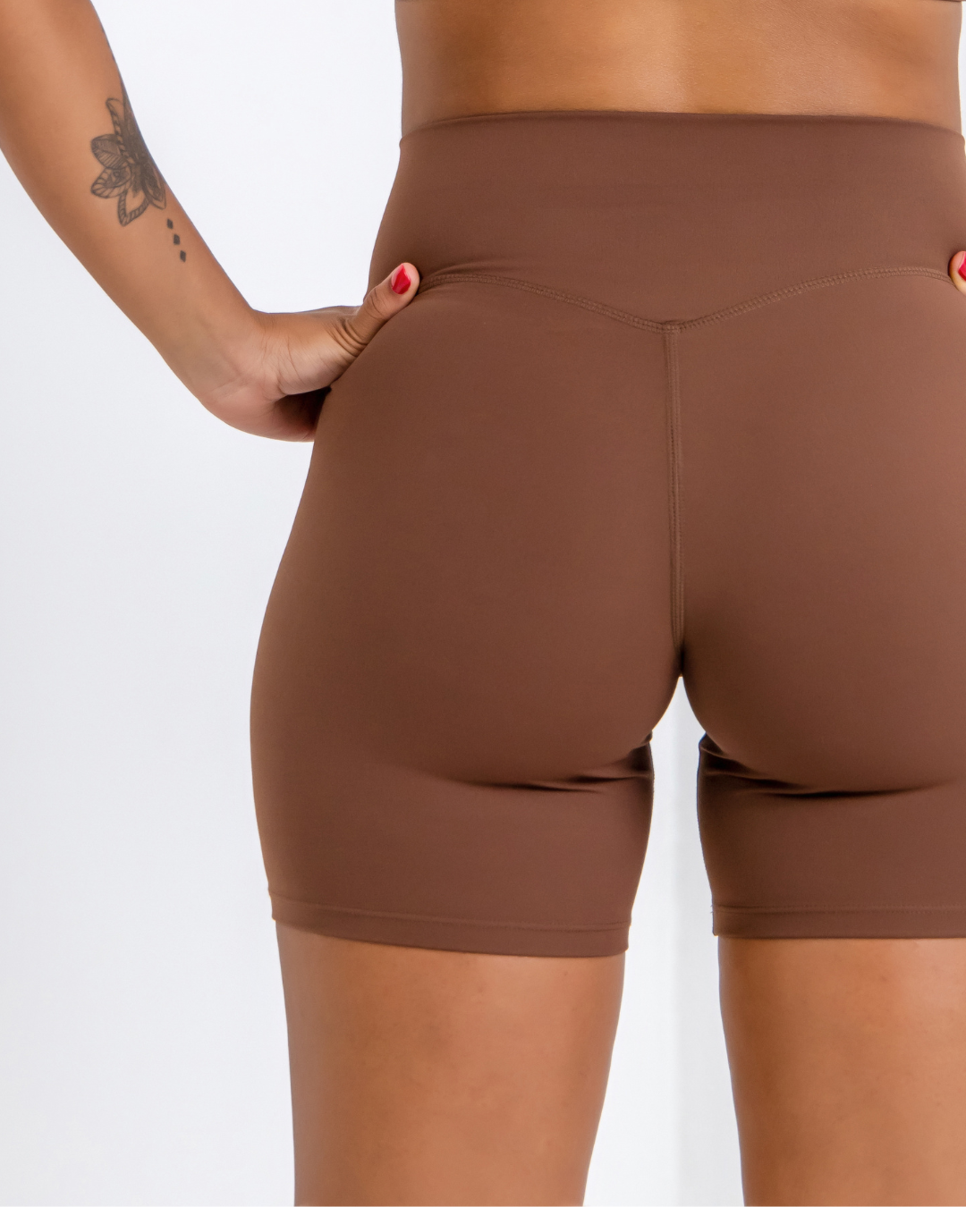 Vital Flow Shorts by Lacobra Fit – high-waisted women’s activewear shorts designed for gym training, running, yoga, and everyday comfort with a flexible performance fit.